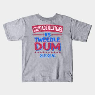 Tweedledee VS Tweedledum 2024 Kids T-Shirt